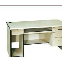 实木板式台式电脑桌 家用耐磨写字台书桌 办公室简易老板办公桌